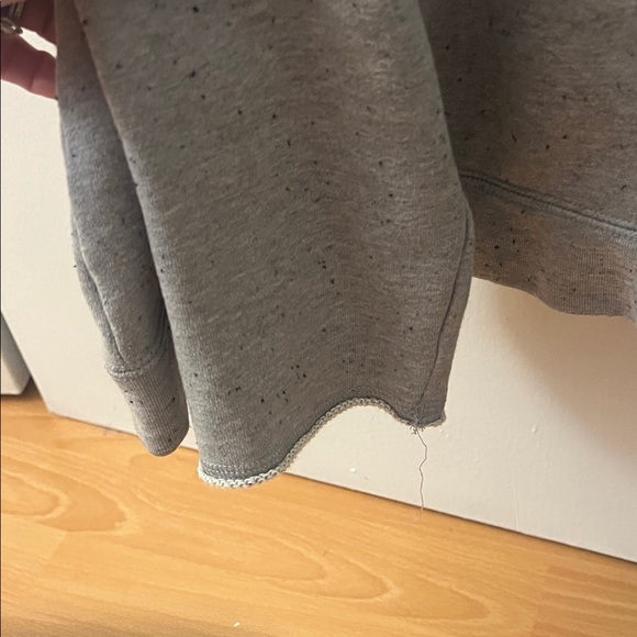 Adidas Heather Gray Zip-Up Hoodie - Picture 3 of 4